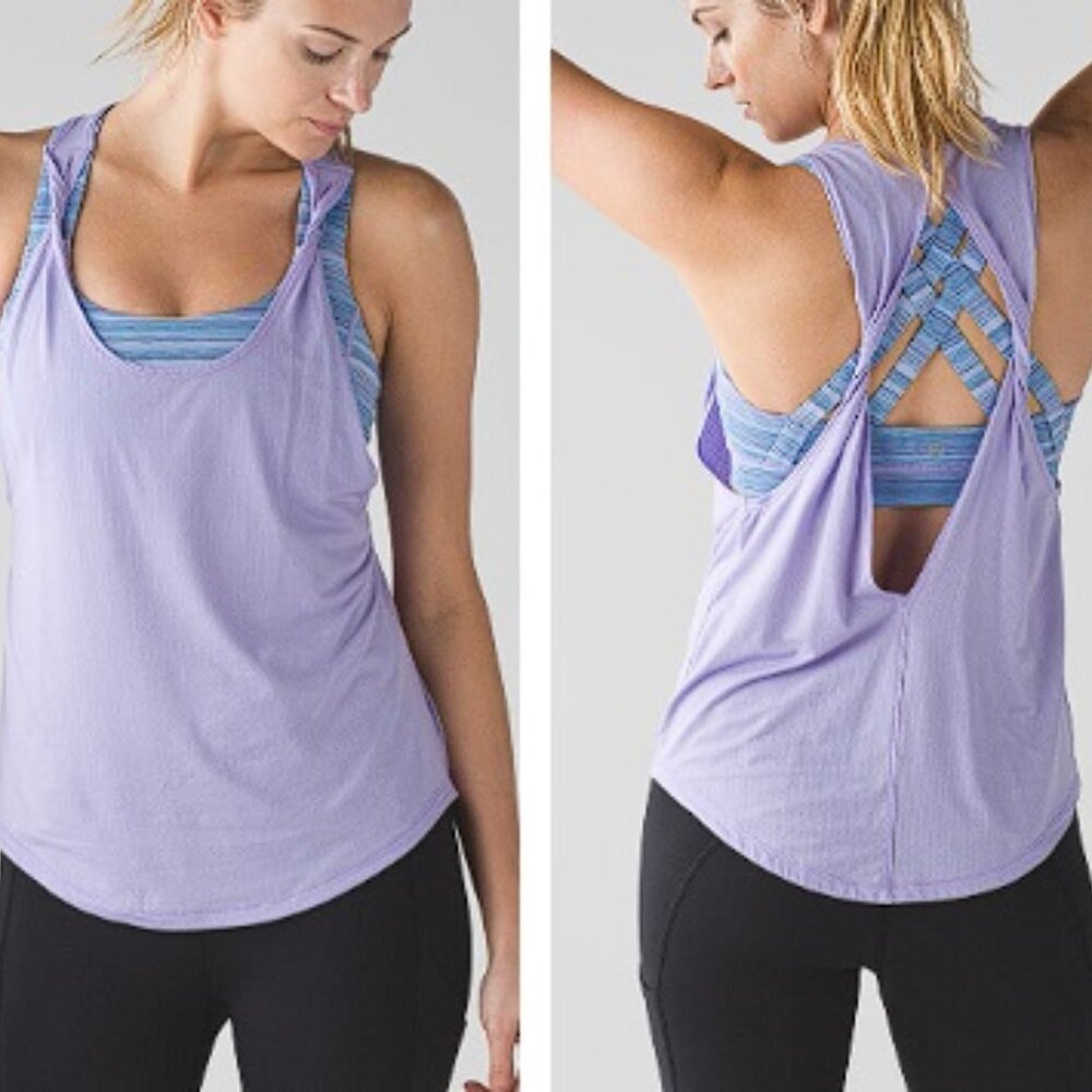 Ready & Go Tank (Lilac / Wave Twist Lilac Kayak Blue) - 8